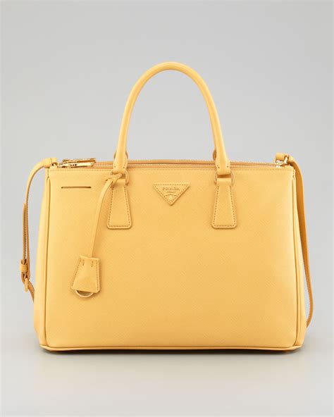 Prada purse yellow